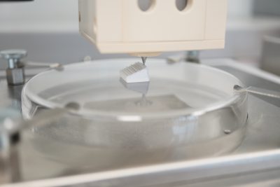 Implant being printed with 3D printer