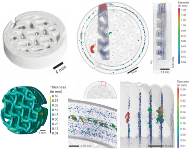 Micro CT of 3D scaffolds