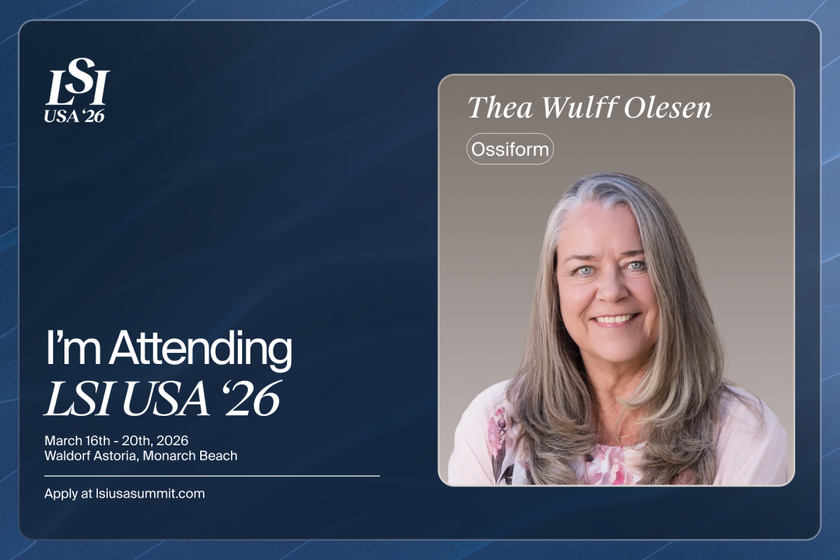 Thea Wulff Olesen is attending LSI USA '26