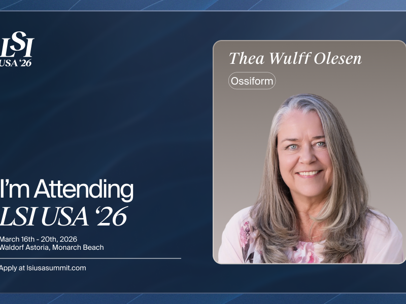 Thea Wulff Olesen is attending LSI USA '26